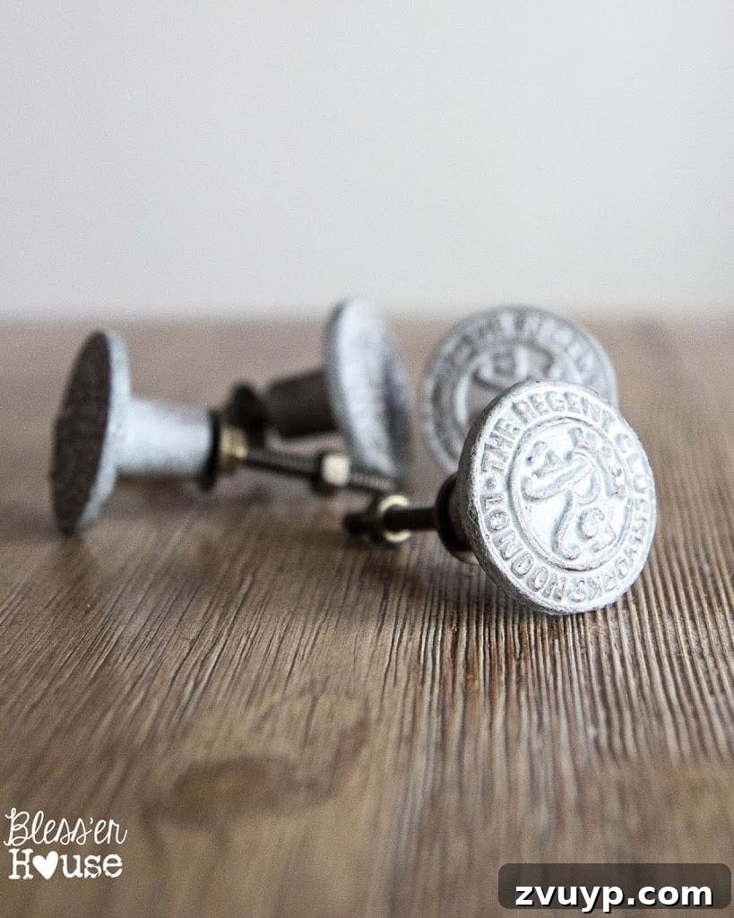 DIY Rustic Industrial Jewelry Wall Organizer