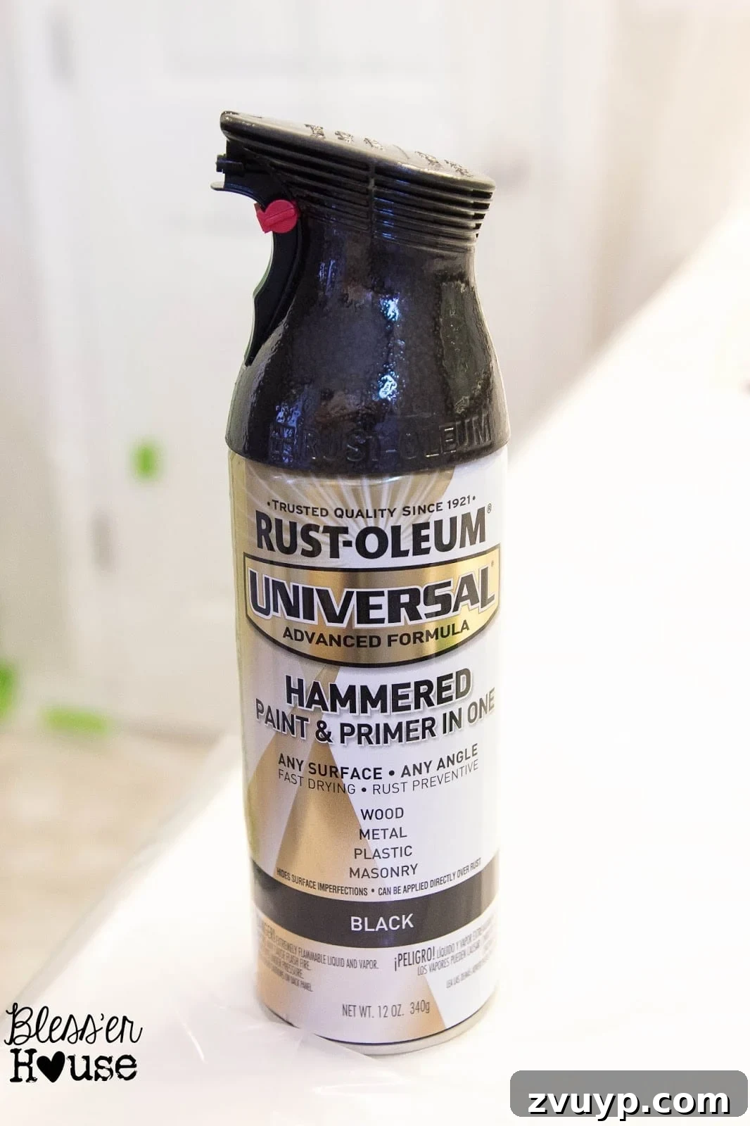 How NOT to Paint a Shower Door (And How to Fix Spray Paint Mistakes) | Bless'er House