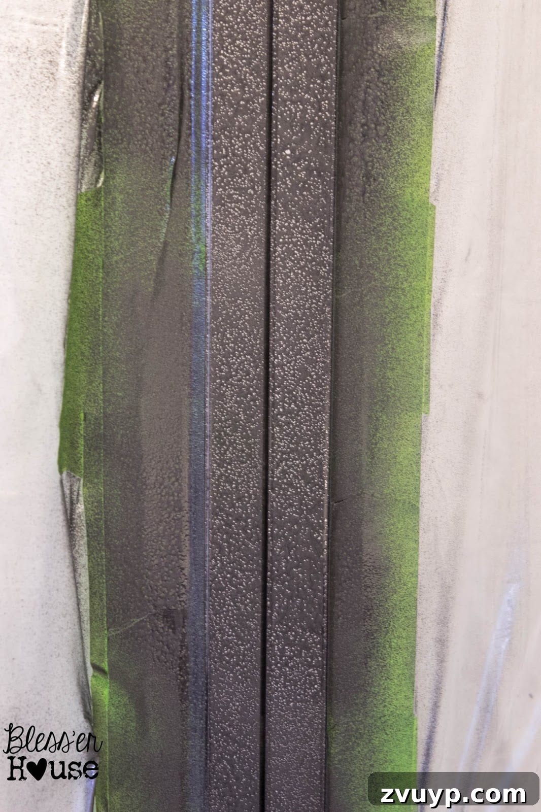 How NOT to Paint a Shower Door (And How to Fix Spray Paint Mistakes) | Bless'er House