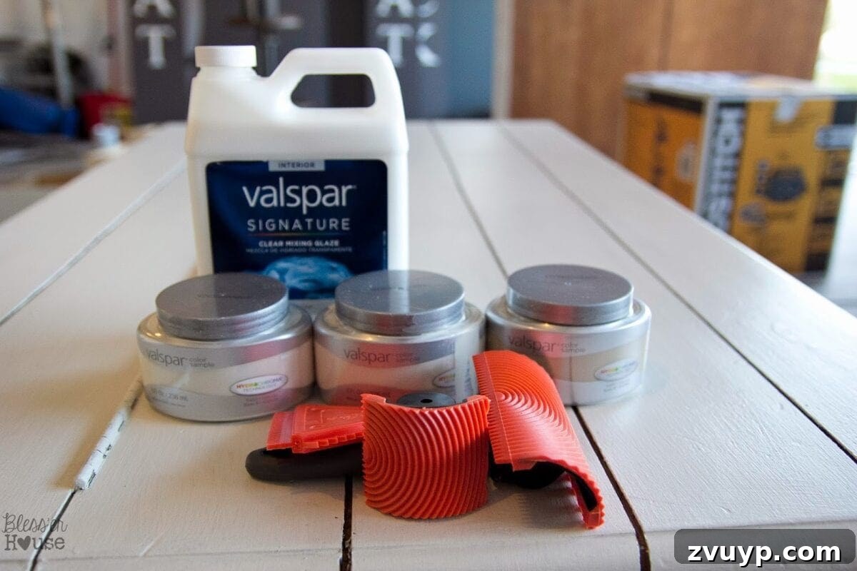 Faux Reclaimed Wood Table Top How-To