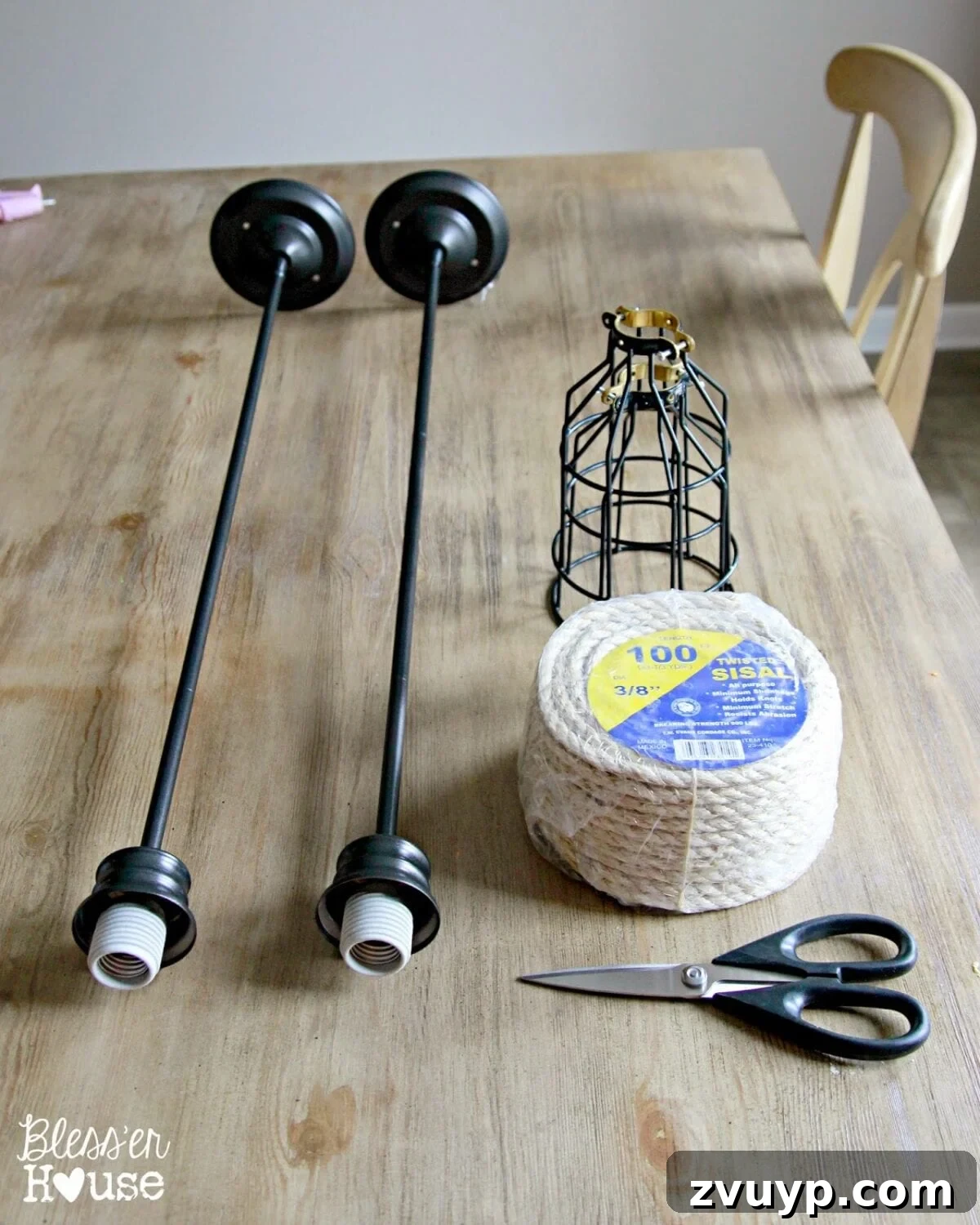 Pendant Light Fixtures Drying