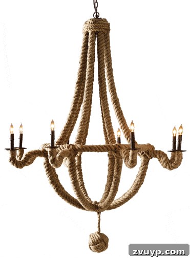Restoration Hardware French Empire Rope Chandelier inspiration