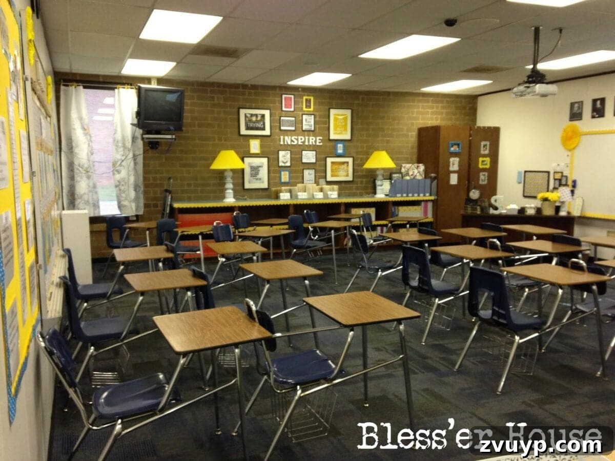 Another perspective of the back computer corner, highlighting additional decorative touches and functional arrangements.