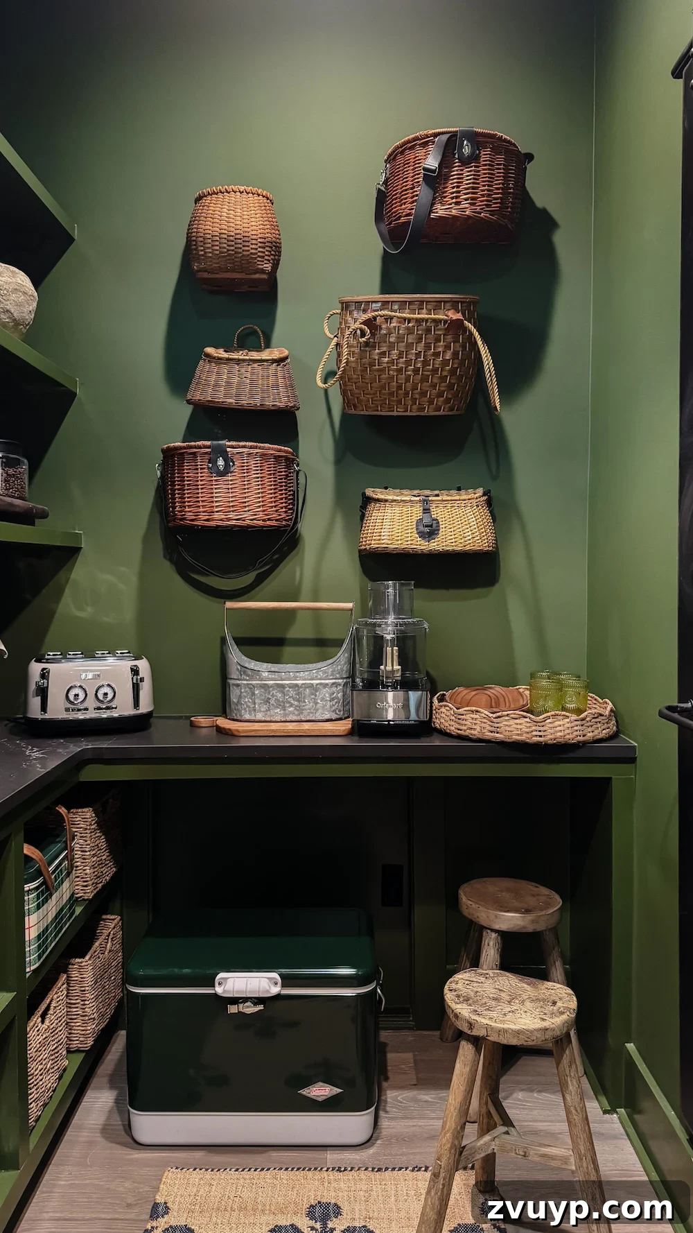 HGTV Dream Home 2026 - Vintage Fishing Baskets Wall Decor