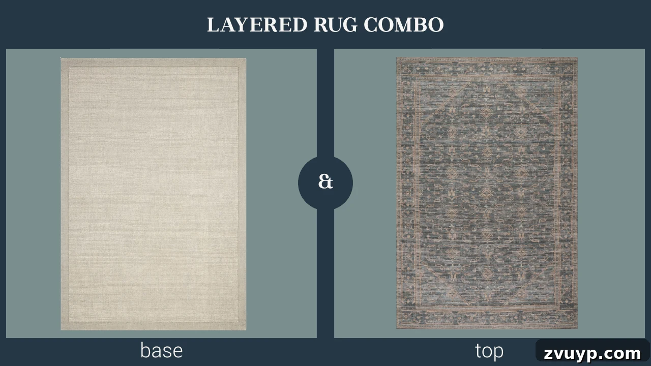 Elevate Your Space Designer Rug Layering Combos That Never Fail 5 layered rug combination