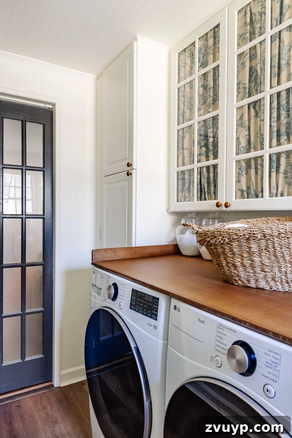 Unlock Hidden Storage in Your Small Laundry Room 21 hidden diy broom cupboard and cleaning supply storage in a laundry room
