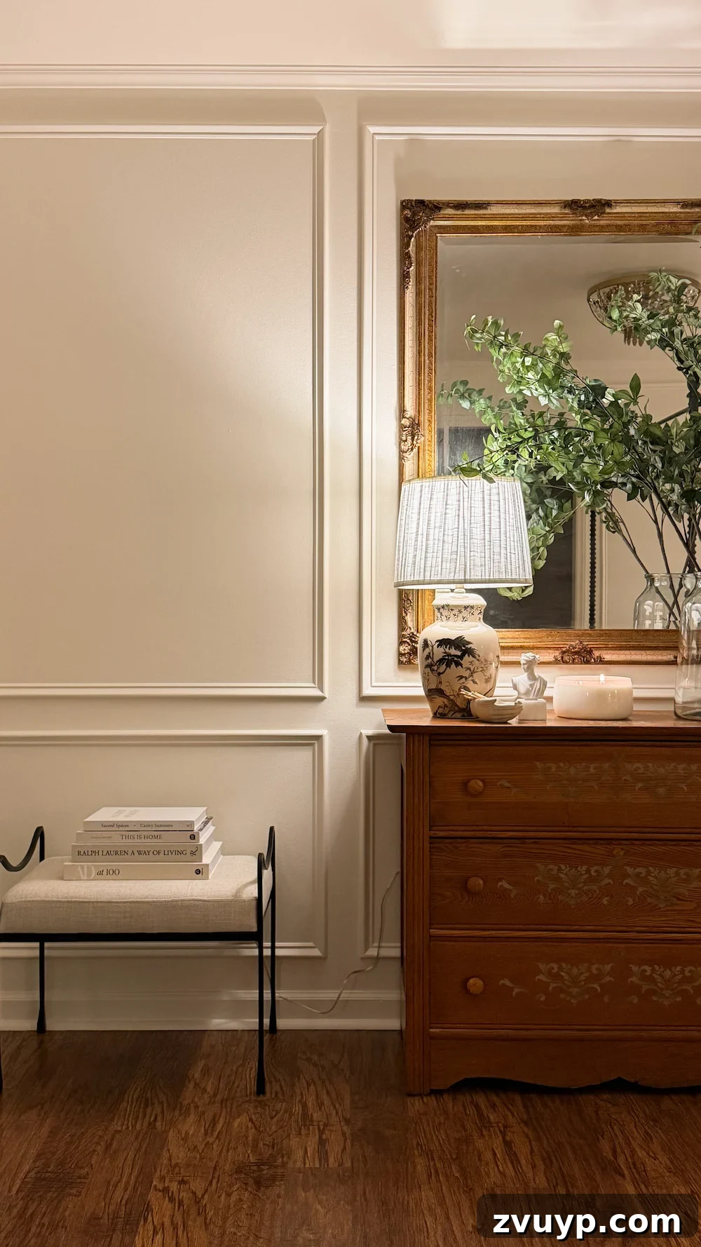 Layer Lighting Like an Interior Designer: Tips for Every Room 9 classic modern french country bedroom with layered lighting and canopy bed